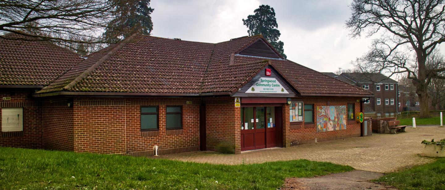 The Springwood Community Centre in Stakes, Waterlooville
