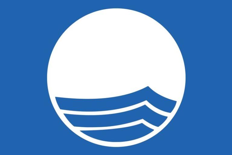 blue flag award logo