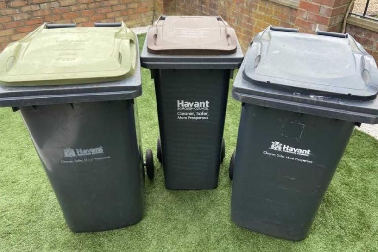 Three bins