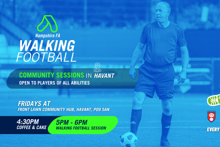 Walking football sessions at Front Lawn Community Hub in Havant