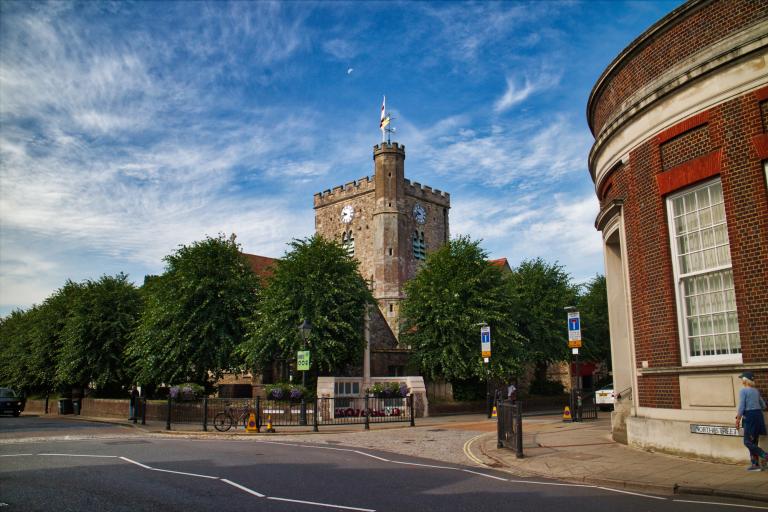 St Faiths and the war memorial