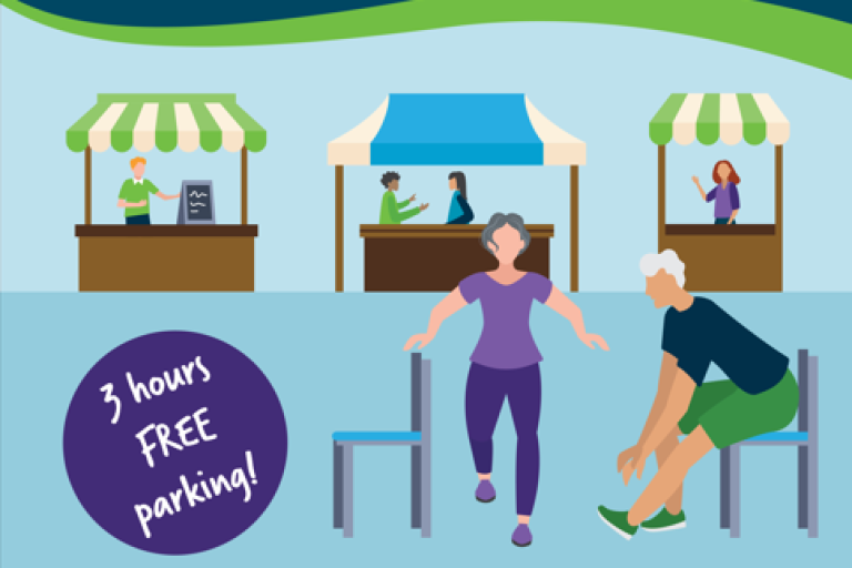 Live Longer Better event at Waterlooville Community Centre