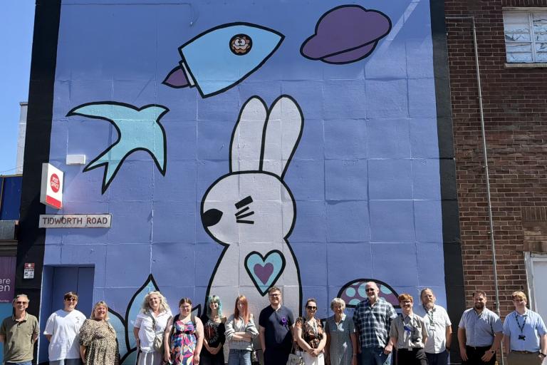 Mural at Park Parade, Leigh Park