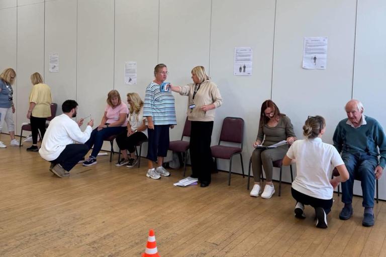 Live Longer Better event at Waterlooville Community Centre