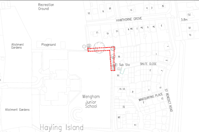 Footpath upgrade Hayling