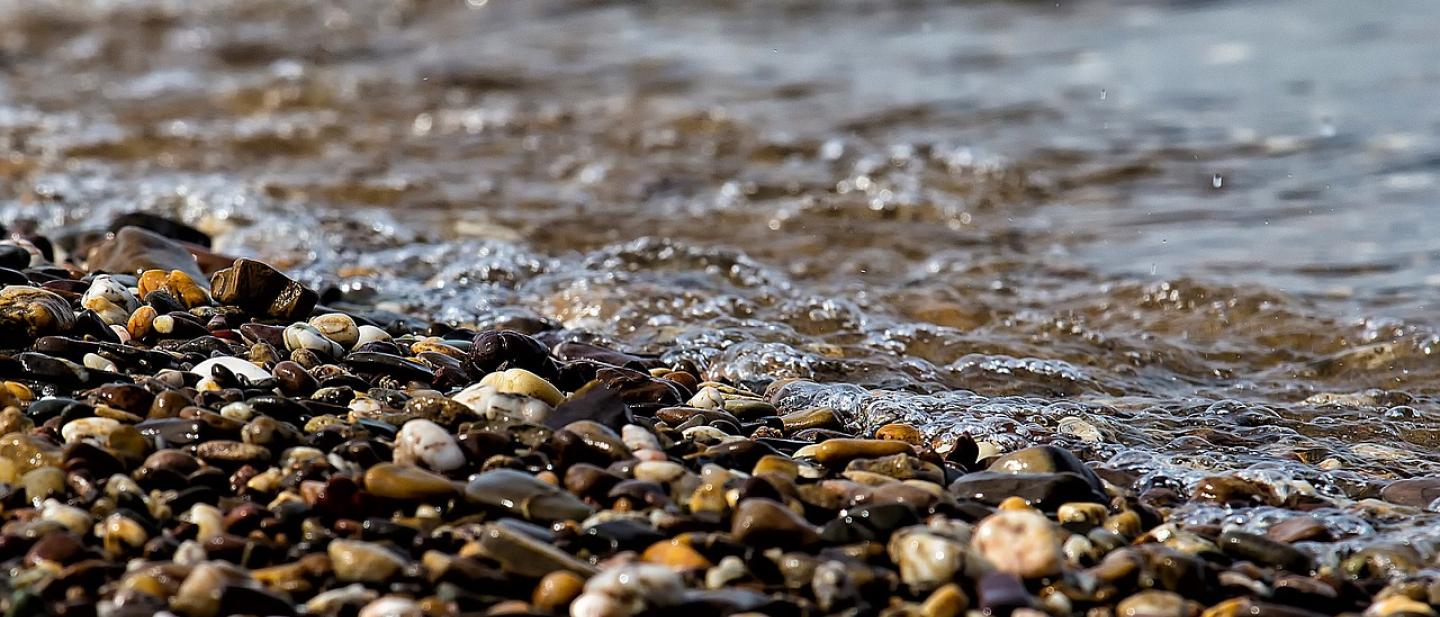 pebbles on a beach