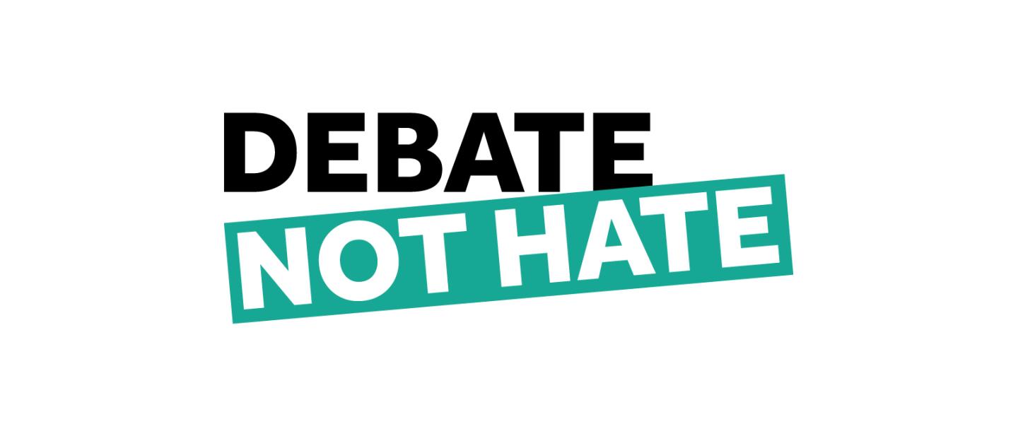 Debate not hate