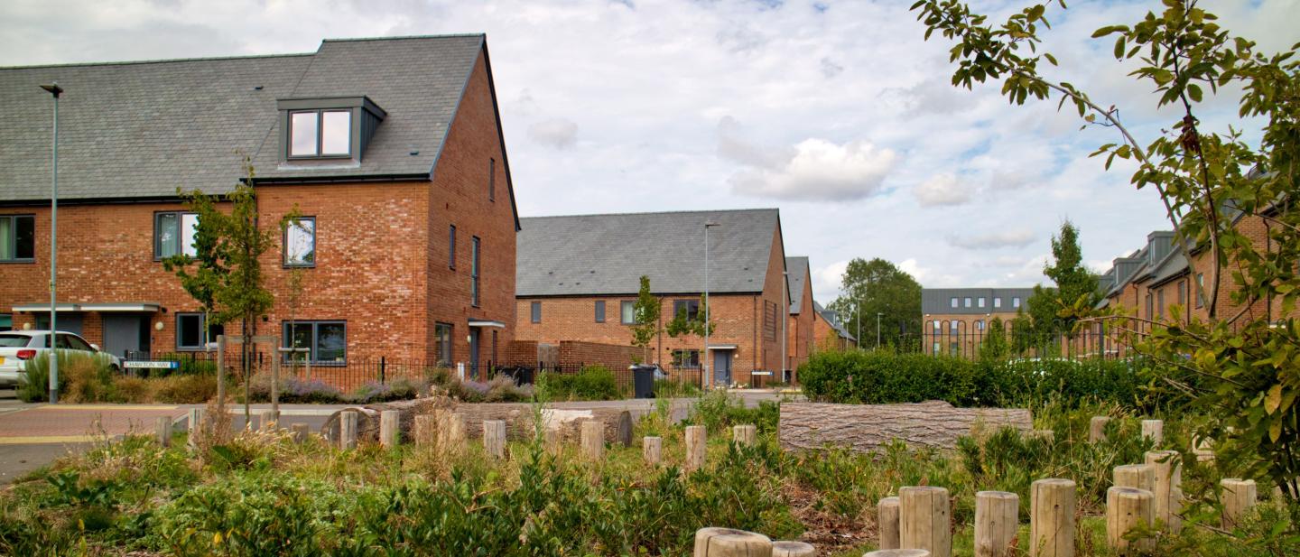 Modern housing in Havant Borough
