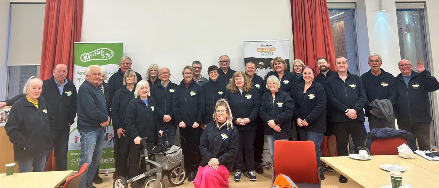 Volunteer walk leaders' celebration event