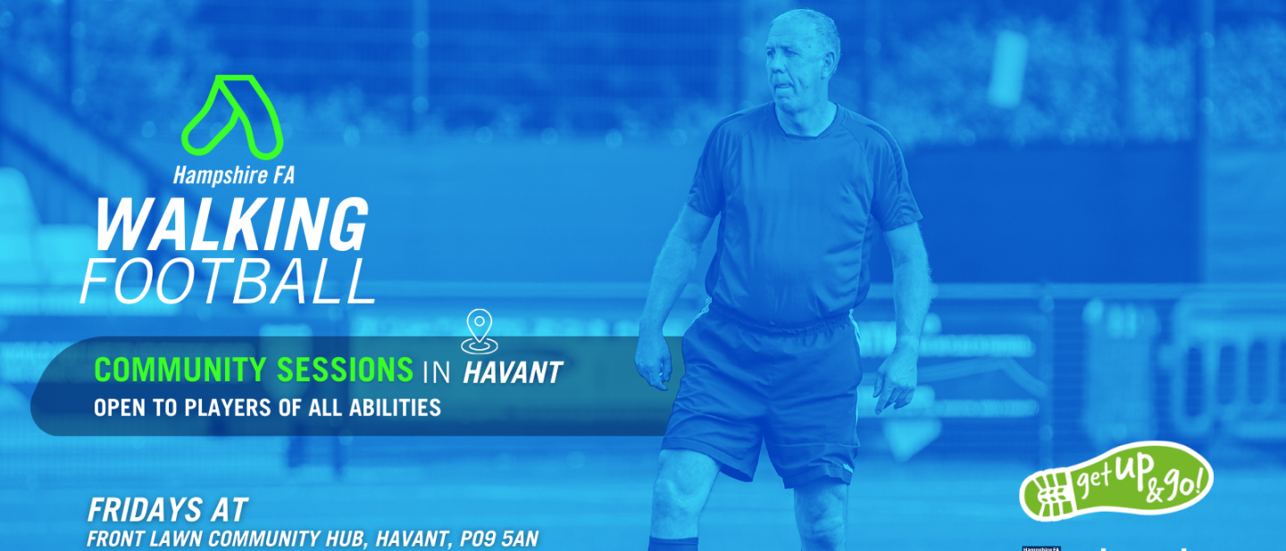 Walking football sessions at Front Lawn Community Hub in Havant