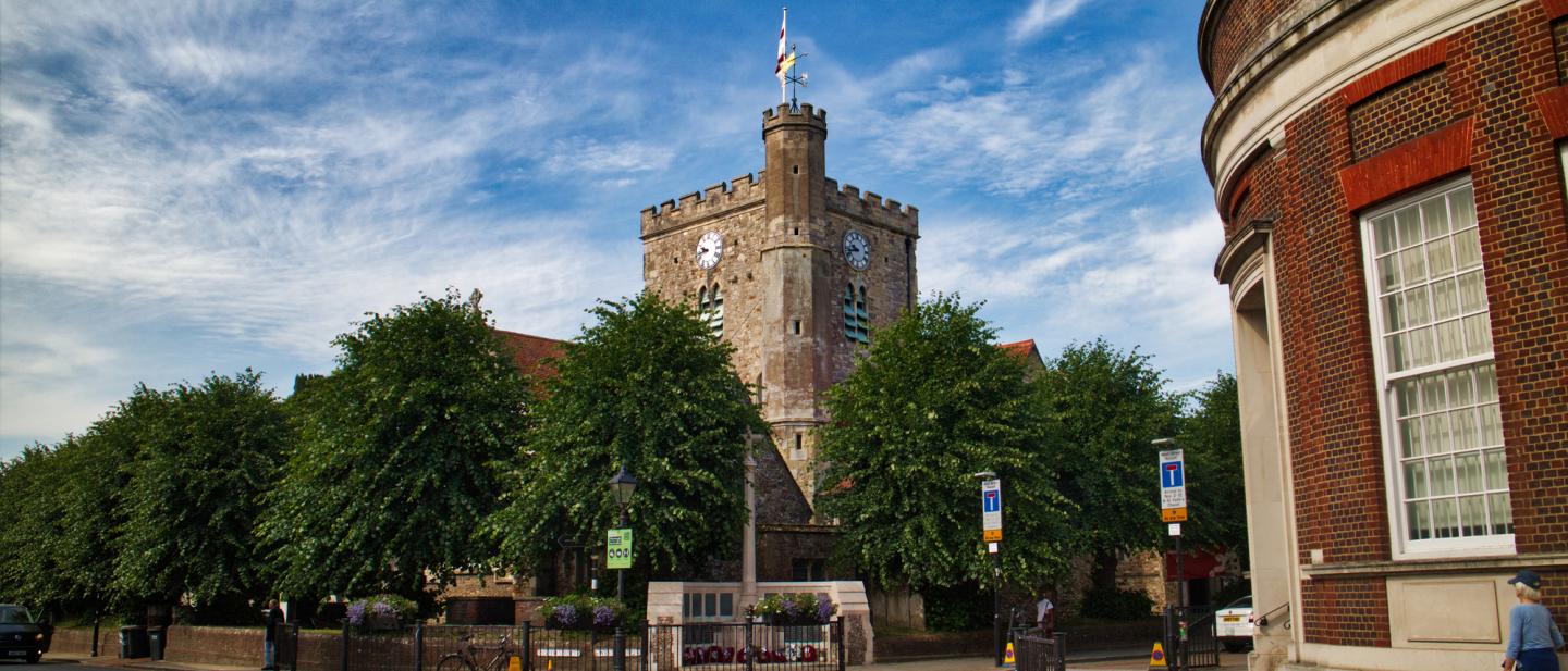 St Faiths and the war memorial